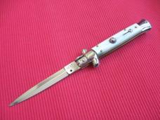 NEW ARMANDO BELTRAME 9" White Horn ITALIAN STILETTO Knife