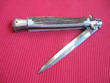 NEW ARMANDO BELTRAME 11" STAG Dagger Blade ITALIAN STILETTO Knife