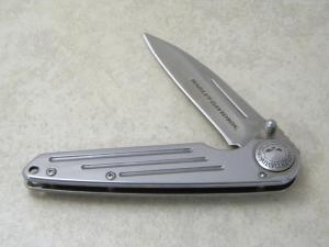 Case XX Tec X Seki Japan Harley Davidson Metal Linerlock Knife 