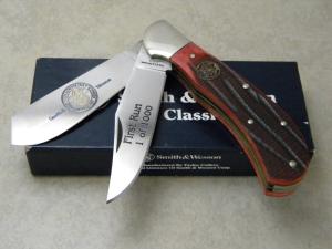 Smith amp Wesson Stewart Taylor amp Sons First Run Bone Two Blade Folding Knife 