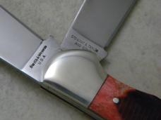 Smith & Wesson Stewart Taylor & Sons First Run Bone Two Blade Folding Knife 