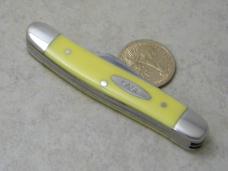 Case XX USA 2Dot 3318HE Yellow Stockman Knife 