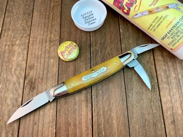 Great Eastern Cutlery #62 Pocket Carver Smooth Rotten Banana Bone 2024 Great Eastern Cutlery #62 Pocket Carver Smooth Rotten Banana Bone 2024