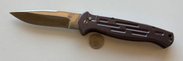 Dalton Large AFO Switchblade Knife, Rob Dalton, Dalton Combat Cutlery, Unused Dalton Large AFO Switchblade Knife, Rob Dalton, Dalton Combat Cutlery, Unused