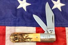 Case XX 1982, 8 Dot Barlow w/ Super Stag Handles -Mdl# 52009 SSP