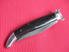 Vintage Italian Large Size "rostfrei" Shell Puller Leverlock Switchblade Knife                
