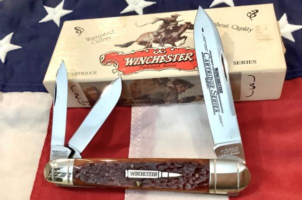 1992 Winchester Whittler (Mdl# 39109) w/ Sweet Bone Handles. -NOS in Orig Box 1992 Winchester Whittler (Mdl# 39109) w/ Sweet Bone Handles. -NOS in Orig Box