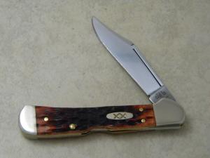 Case XX USA Bone 61749 L CS 7 Dot Lockback Knife 