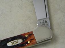 Case XX USA Bone 61749 L CS 7 Dot Lockback Knife 