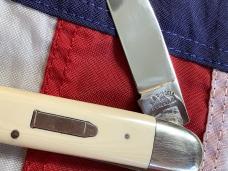 Russell Large Locking Toothpick Pocket Knife w/ Nice Handles - NOS