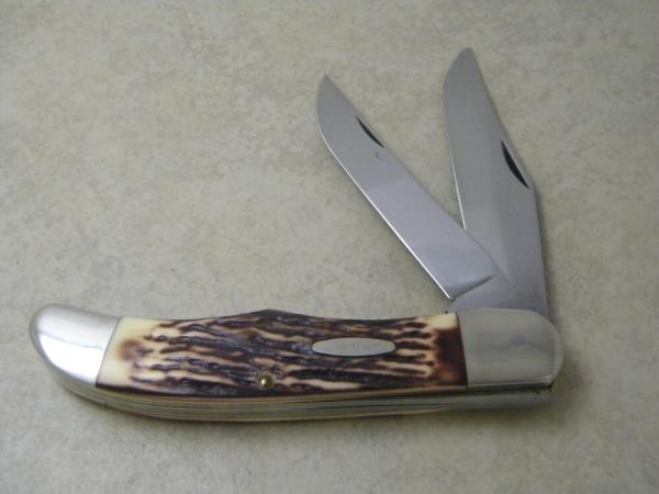 Kabar 1184 USA Imitation Stag Folding Hunter Knife Kabar 1184 USA Imitation Stag Folding Hunter Knife