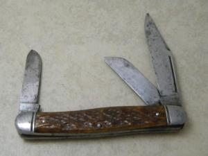 Boker Tree Brand USA 3588 Bone Stockman Knife