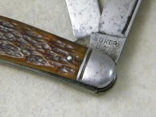 Boker Tree Brand USA 3588 Bone Stockman Knife