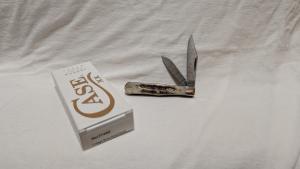 Case XX Small Swell Center Jack Vintage Bone Damascus