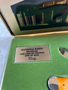 1984 National Knife Museum Case XX Trapper
