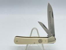Vintage WEIDMANNSHEIL Boar Head Antique Ivory Blade Lock Jack w/ OMP Box
