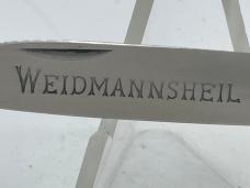 Vintage WEIDMANNSHEIL Boar Head Antique Ivory Blade Lock Jack w/ OMP Box