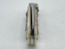 HUBERTUS Solingen Germany Genuine Stag Small Leverlock Automatic