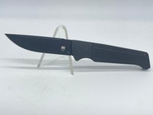 COBRATEC KNIVES Viper Hidden Bolster Release All Black Automatic