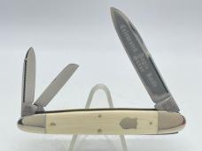 BULLDOG BRAND Genuine Mastodon Ivory Celebrated Anglo Saxo Knife w/ OMP Box