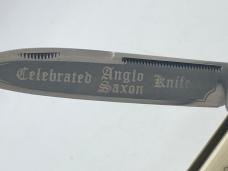 BULLDOG BRAND Genuine Mastodon Ivory Celebrated Anglo Saxo Knife w/ OMP Box