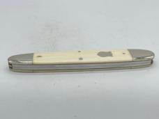 BULLDOG BRAND Genuine Mastodon Ivory Celebrated Anglo Saxo Knife w/ OMP Box