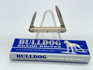 BULLDOG BRAND R Genuine Mastodon Ivory Small Pen w/ OMP Box