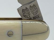 BULLDOG BRAND R Genuine Mastodon Ivory Small Pen w/ OMP Box