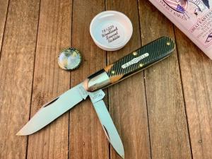 Great Eastern Cutlery Tidioute #78 Bullet End Barlow Woodland Sawcut Richlite 2024