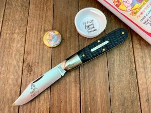 Great Eastern Cutlery Tidioute #78 Bullet End Barlow Jigged Black Delrin 2024