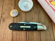 Great Eastern Cutlery Tidioute #78 Bullet End Barlow Jigged Black Delrin 2024