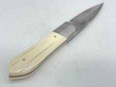 RON GASTON Custom Genuine Mammoth Ivory Hunter w/ Sheath