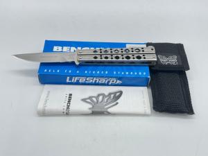 BENCHMADE USA 35-SPL Ltd Ed Blade Forums Bali-Song Special (#56/100) w/ Sheath in OMP Box