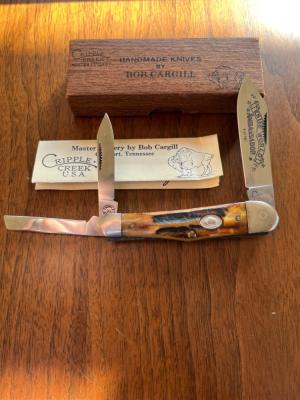 Bob Cargill Cripple Creek whittler 