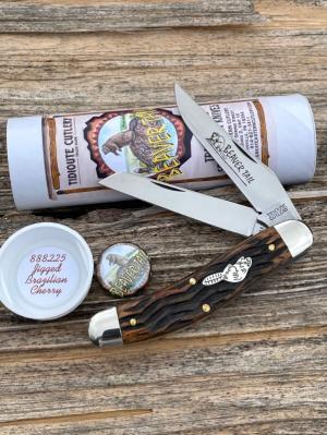 GEC TIDIOUTE ** 888225 JIG BRAZILIAN CHERRY WOOD BEAVER TAIL