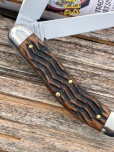 GEC TIDIOUTE ** 888225 JIG BRAZILIAN CHERRY WOOD BEAVER TAIL