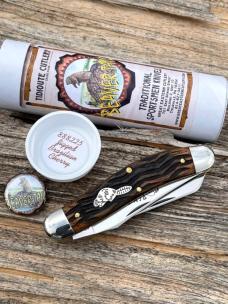 GEC TIDIOUTE ** 888225 JIG BRAZILIAN CHERRY WOOD BEAVER TAIL