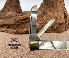 Bear & Bull Congress Knife Pearl Handle 4 Blade Folding Pocket Knife German(37) 
