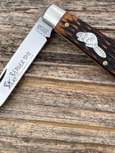 GEC TIDIOUTE ** 394124 JIG BRAZILIAN CHERRY WOOD BEAVER TAIL