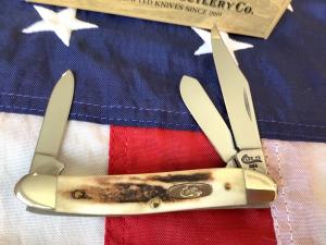 1999 Case xx Stockman w/ Vintage Stag Handles (mdl# v53087 SSM) NOS