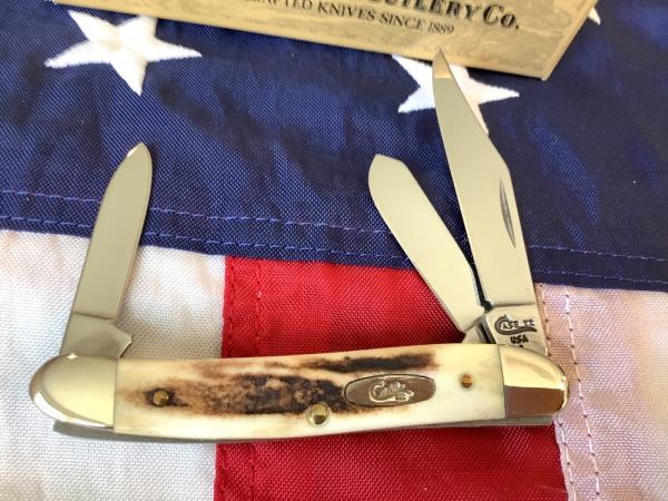 1999 Case xx Stockman w/ Vintage Stag Handles (mdl# v53087 SSM) NOS 1999 Case xx Stockman w/ Vintage Stag Handles (mdl# v53087 SSM) NOS