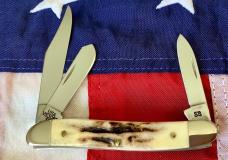 1999 Case xx Stockman w/ Vintage Stag Handles (mdl# v53087 SSM) NOS