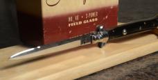 11 Inch 1970s Beltrame Tuxedo Horn Switchblade