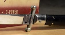 11 Inch 1960s Italian Red Dot Swing Guard