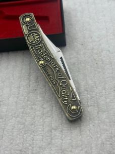 Vintage Imperial USA 3 Blade Brass Limited Edition 1 / 12,000 Mac Tool Folder 