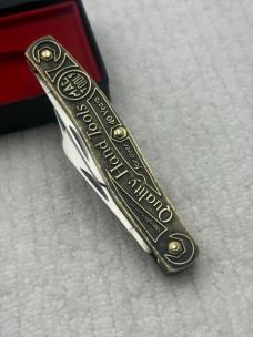 Vintage Imperial USA 3 Blade Brass Limited Edition 1 / 12,000 Mac Tool Folder 