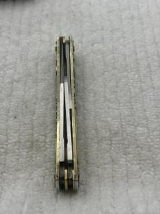 Vintage Imperial USA 3 Blade Brass Limited Edition 1 / 12,000 Mac Tool Folder 