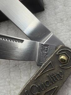 Vintage Imperial USA 3 Blade Brass Limited Edition 1 / 12,000 Mac Tool Folder 