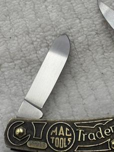 Vintage Imperial USA 3 Blade Brass Limited Edition 1 / 12,000 Mac Tool Folder 