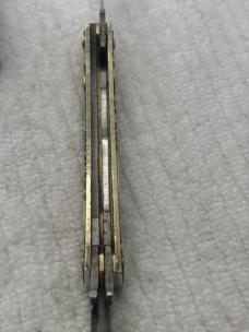 Vintage Imperial USA 3 Blade Brass Limited Edition 1 / 12,000 Mac Tool Folder 